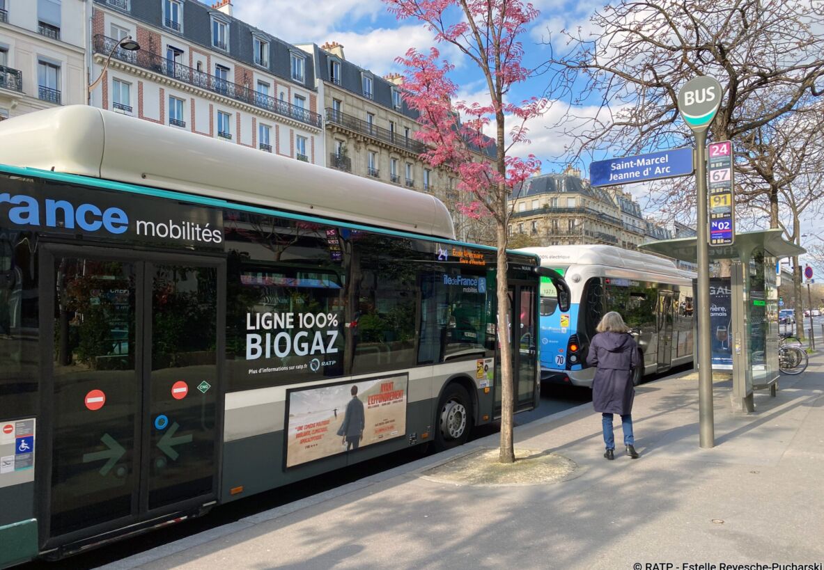 Visuel Où en est la RATP dans le projet de bus à hydrogène ?