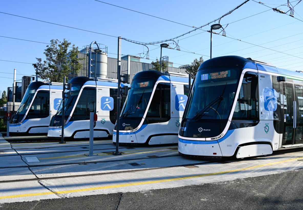Visuel Quelles sont les spécificités des nouvelles rames de tramway qui équipent la ligne T1 ?