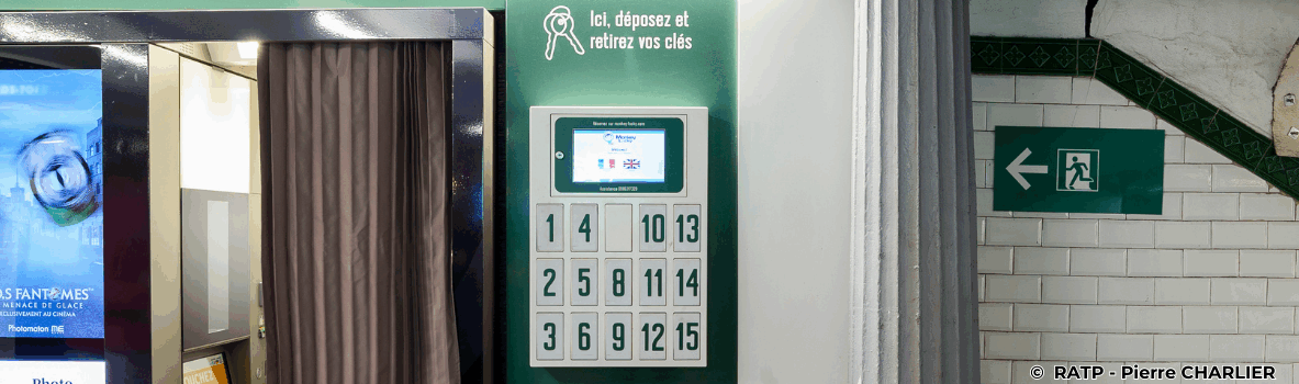 Visuel J’ai entendu parler d’un service de consigne à clés sécurisées proposé par la RATP. Est-ce vrai ?