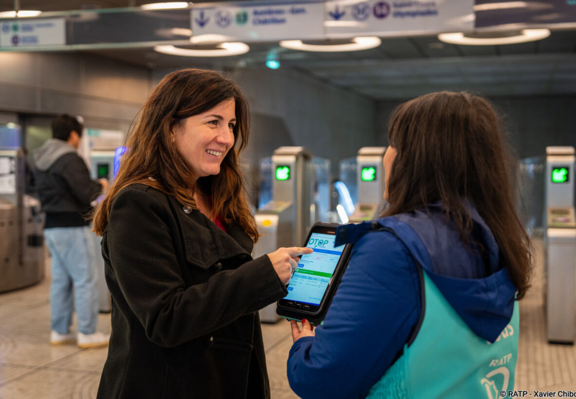 Visuel J’ai entendu parler d’un chatbot sur le métro et le RER de qui s’agit-il ?