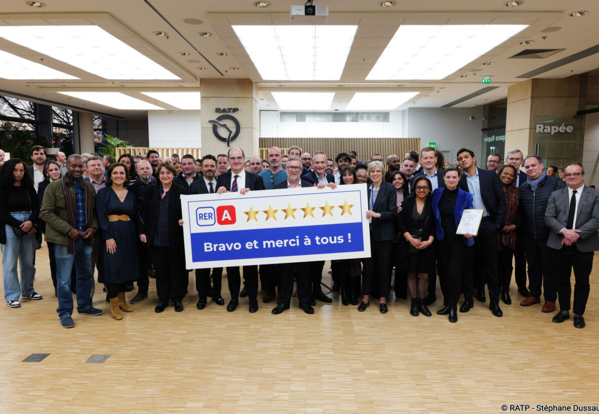 Visuel Quelles lignes opérées par la RATP ont obtenu la certification EFQM ?