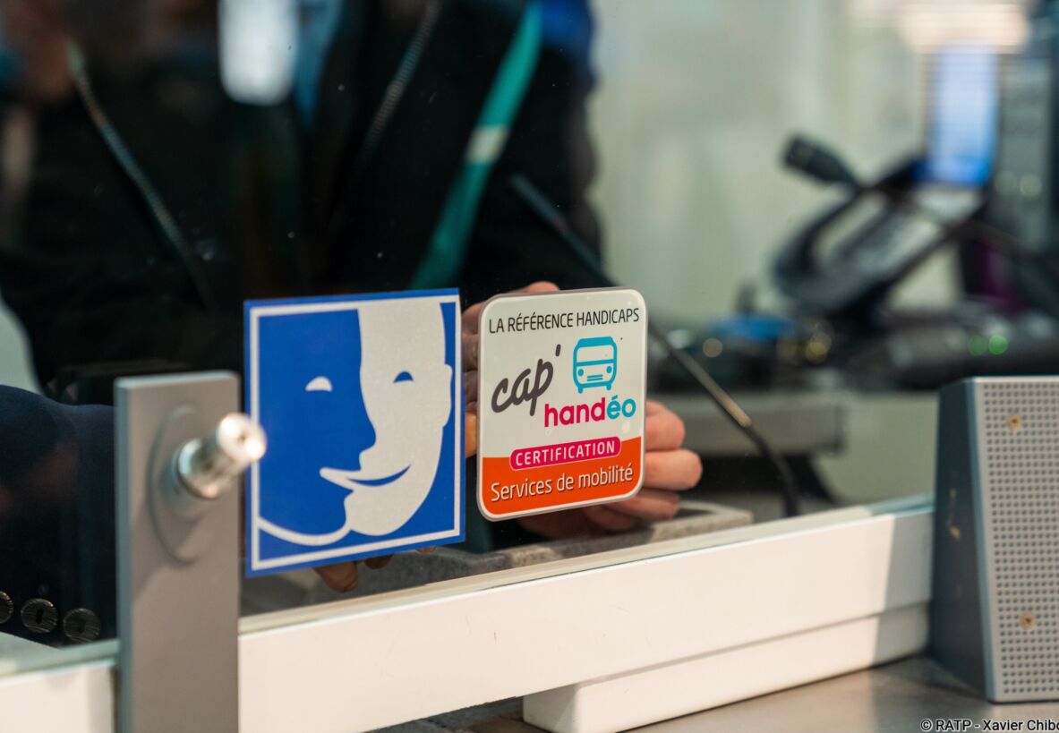 Visuel Quelles lignes opérées par la RATP sont labelisées Cap’Handéo ?