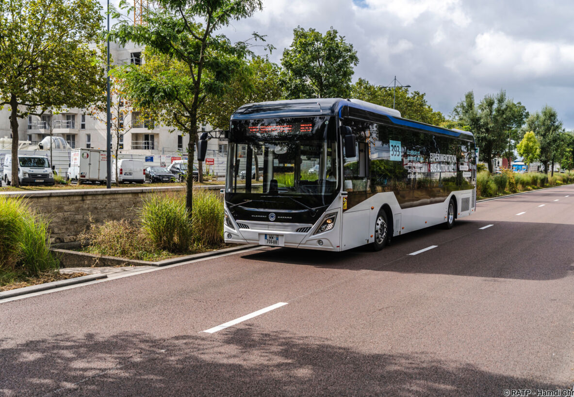 Visuel À quand les bus autonomes sur le réseau RATP ?