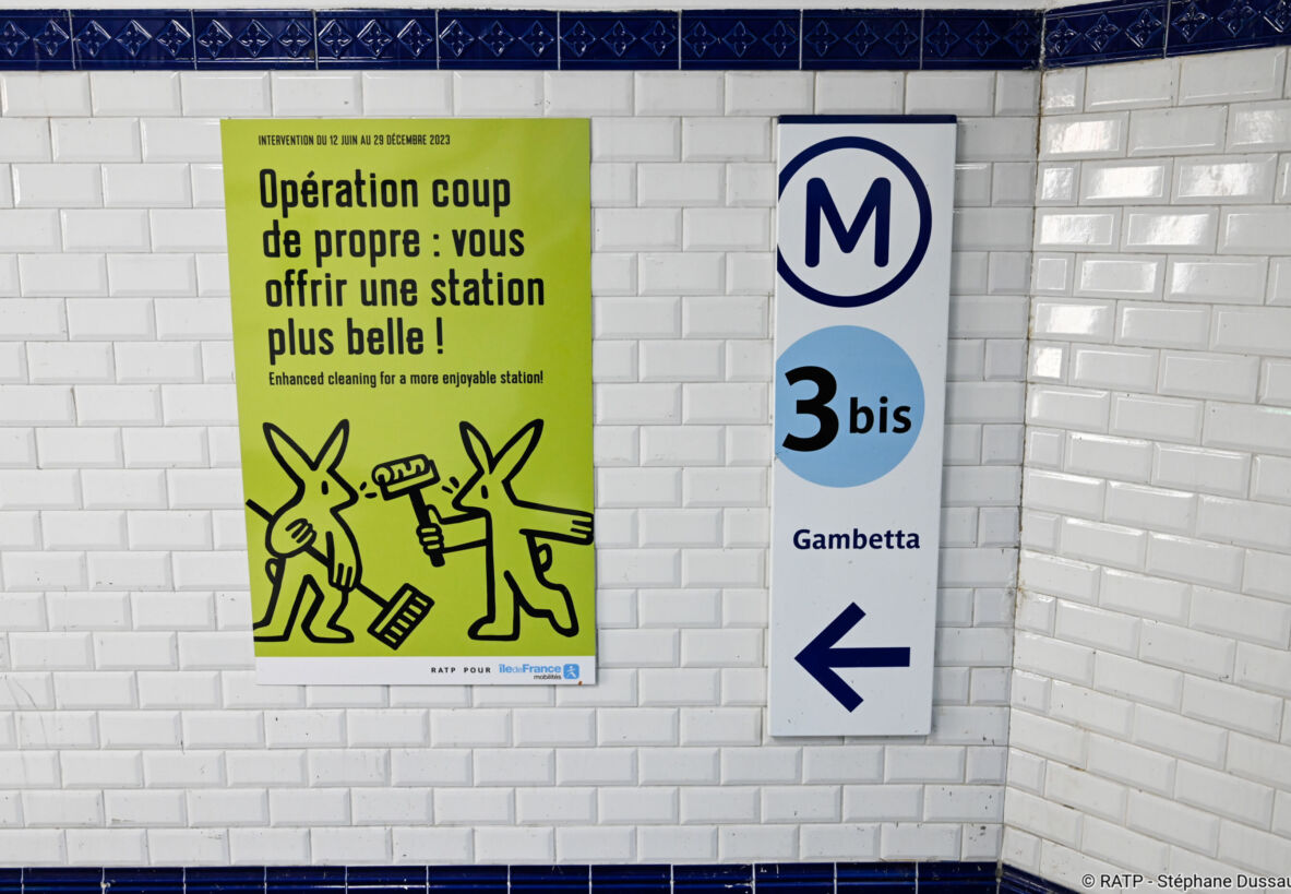 Visuel C’est quoi le programme « coup de propre » piloté par le groupe RATP ?