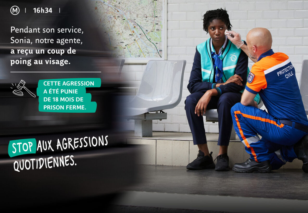Visuel En quoi consiste votre nouvelle campagne « Stop aux agressions quotidiennes. » ?