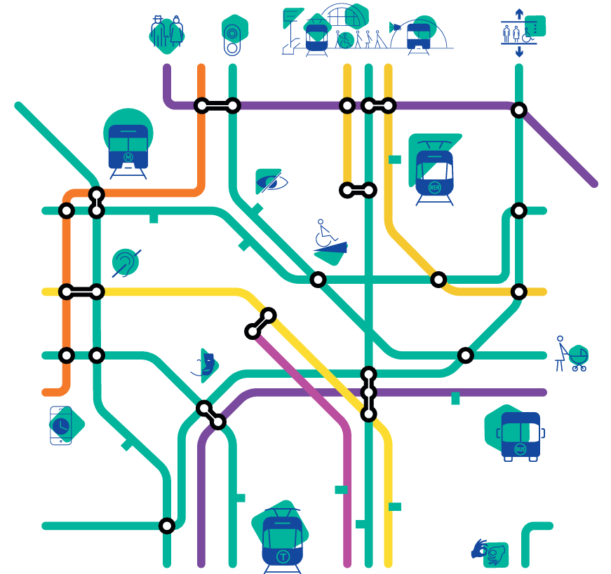 Visuel Les lignes du RER A et B exploitées par la RATP sont-elles accessibles aux personnes à mobilité réduite (PMR) ?