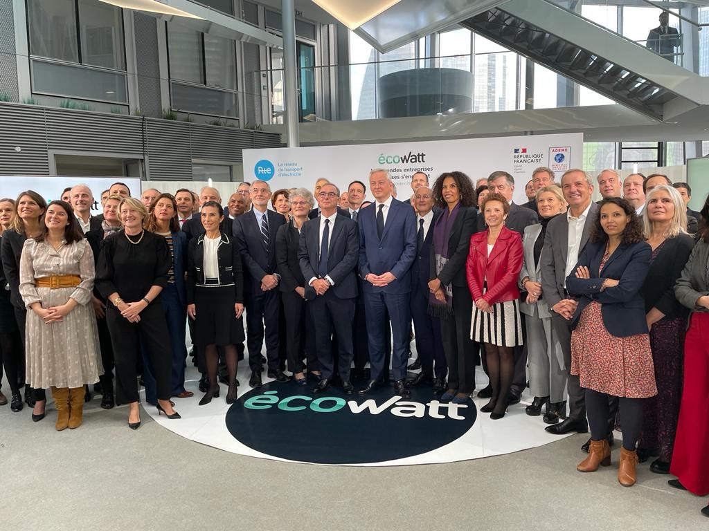 Visuel En quoi consiste la charte EcoWatt, signée par plusieurs entreprises dont le groupe RATP ?