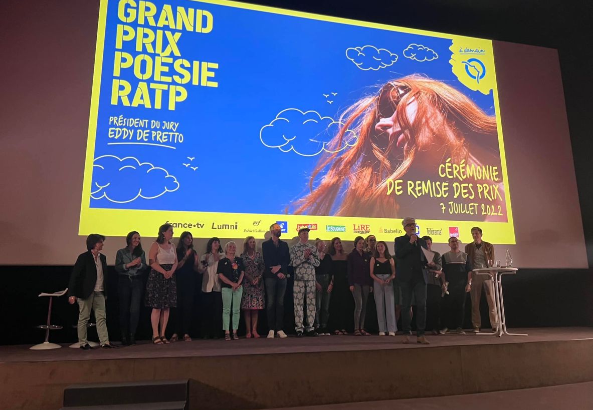 Visuel Grand prix poésie RATP 2022 : quel palmarès ?