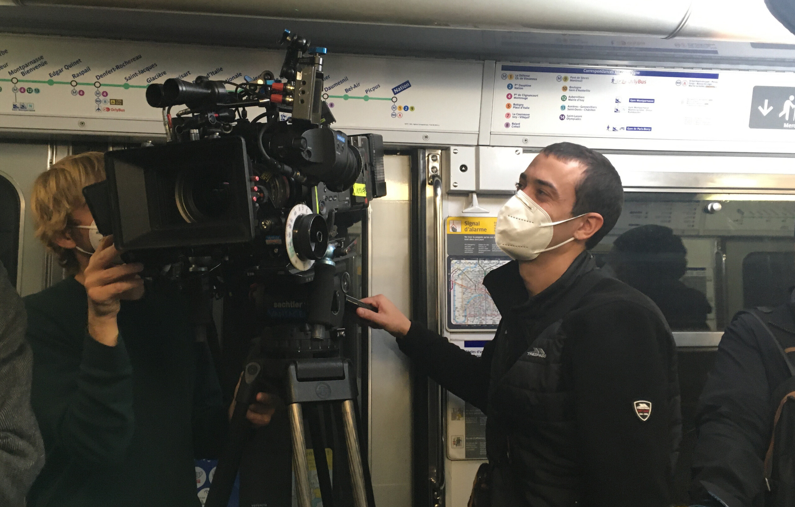 Visuel Les tournages cinéma continuent-ils sur le réseau malgré la crise sanitaire ?