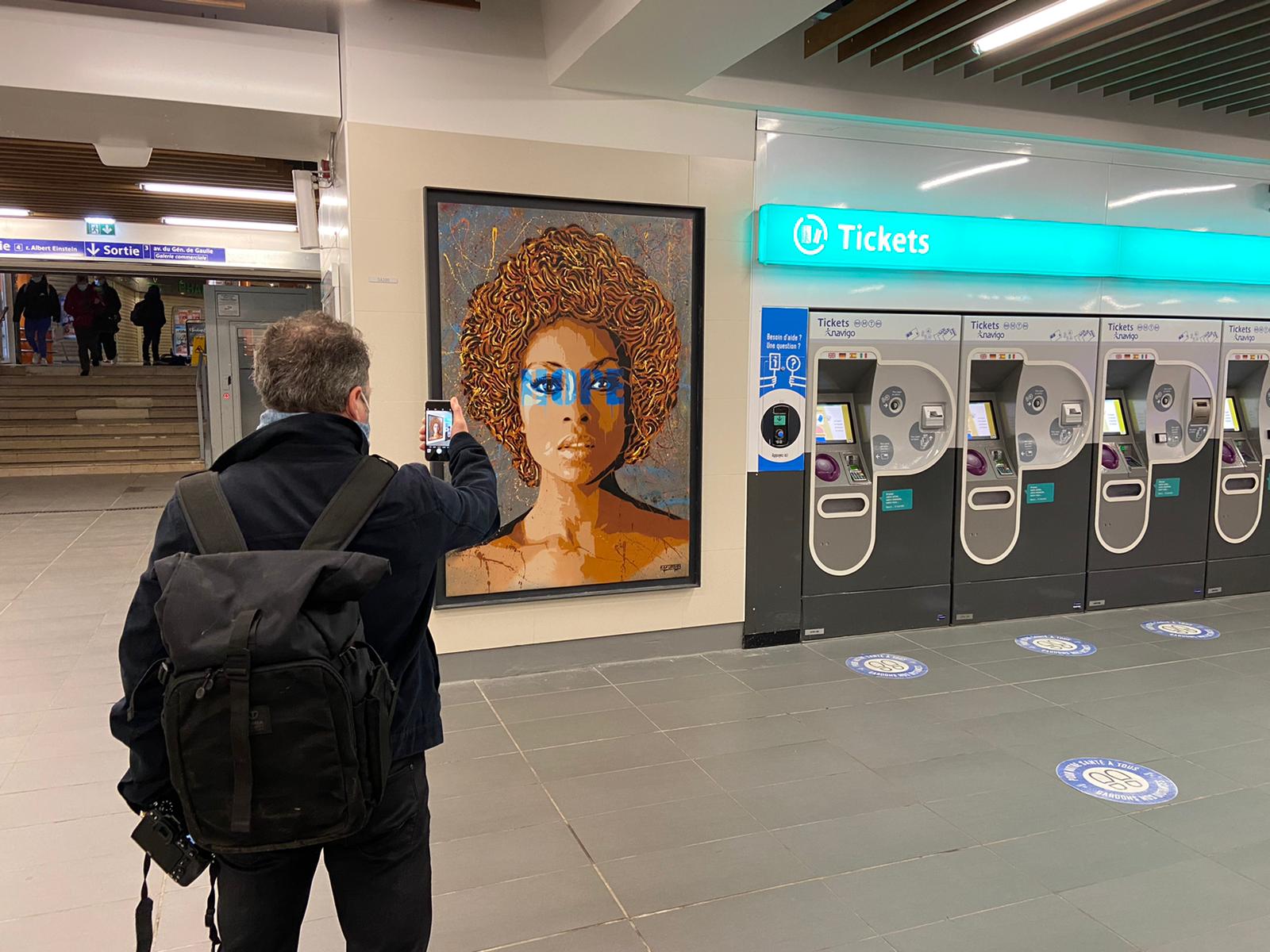 Visuel Quelles particularités dans la station Créteil l’Echât interconnectée avec la future ligne 15 du Grand Paris ?